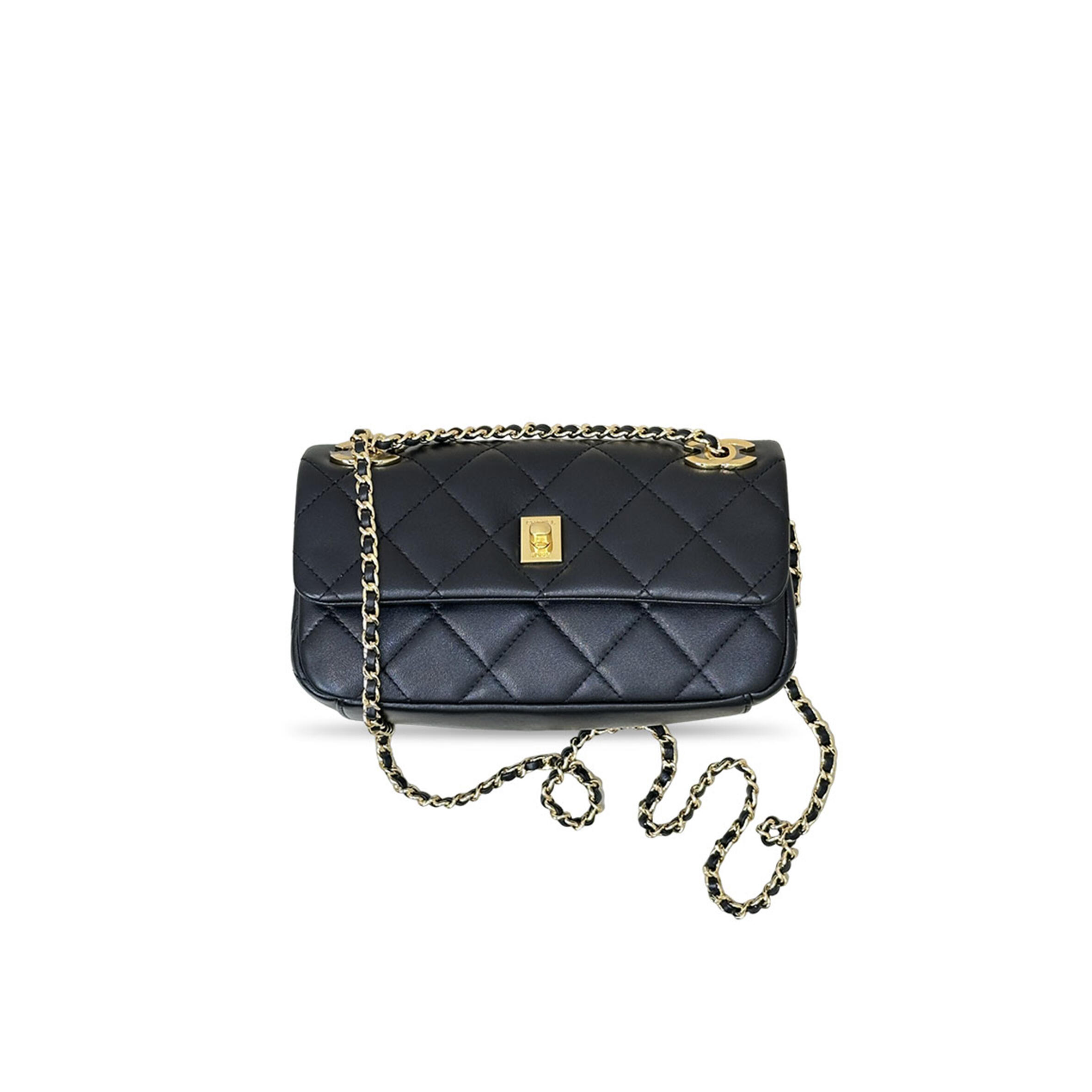 CHANEL MASTER QUILTED CHAIN BAG (22*12*8cm)